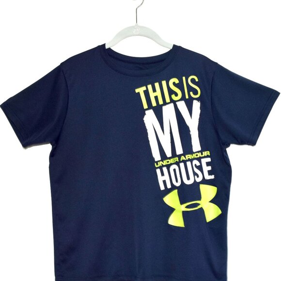 Under Armour Heatgear Crewneck Short Sleeve T-Shirt - Youth X-Large (XL) - Picture 1 of 6